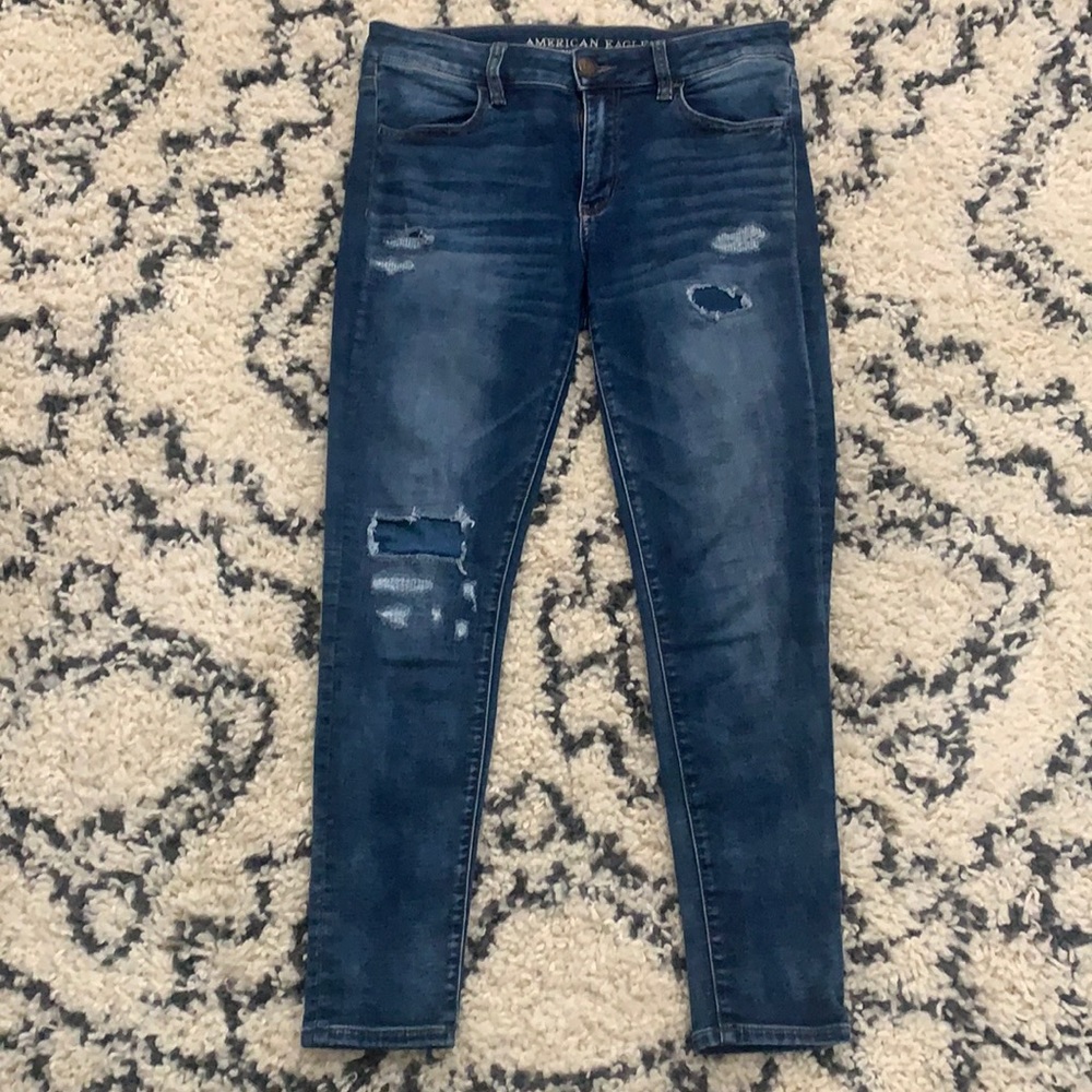 Mid-Rise Skinny Jeans